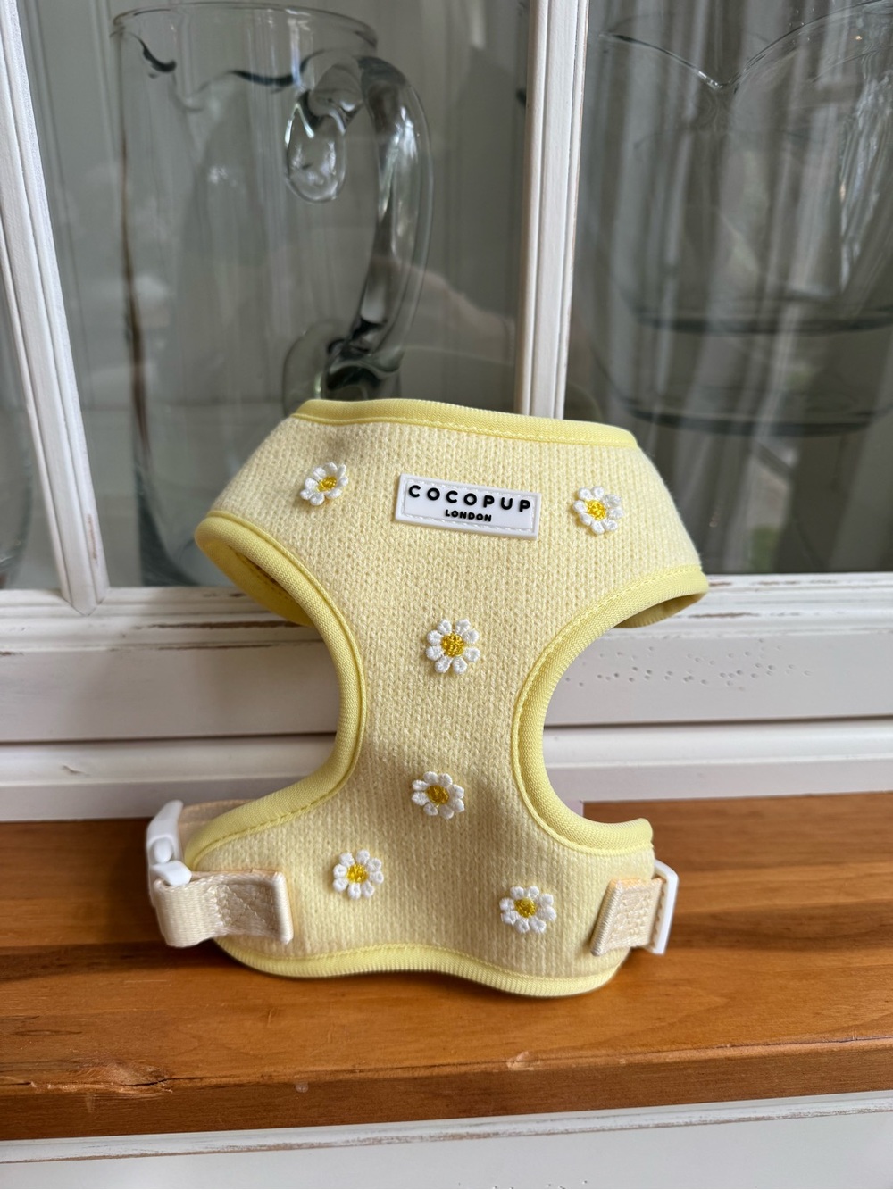 Cocopup Yellow Floral Dog Harness
